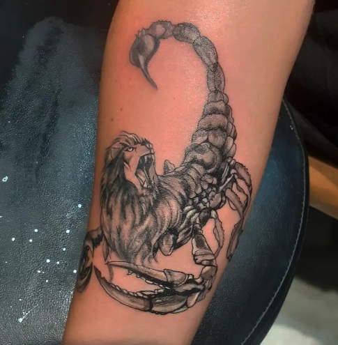 Scorpion king tattoo