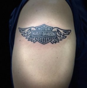 Harley Davidson Logo Tattoo
