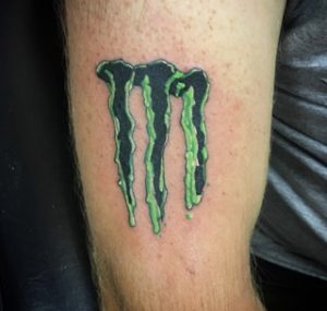 Monster Logo Tattoo