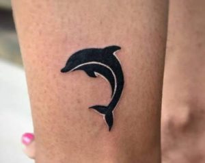 Simple Dolphin Tattoos 2