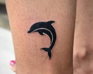 Dark Age Tattoo on Twitter  by Mani N dolphin smalltattoo color  realism tattoo denton texas darkage httpstcoUgXeHg14Fg  Twitter