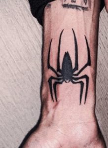 Amazing Spider Logo on Wrist