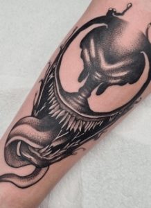 Spiderman Venom Tattoo