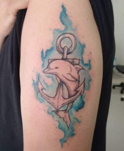 Submarine Dolphin Tattoos