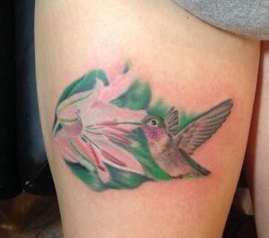 Hummingbird Fusion Tattoo