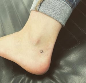 Libra Symbol Tattoo