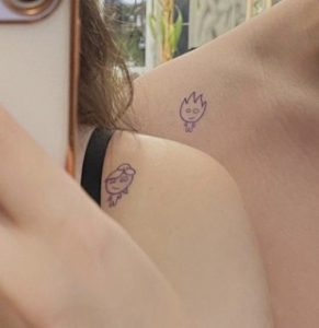 Couple Twin Flame Tattoo