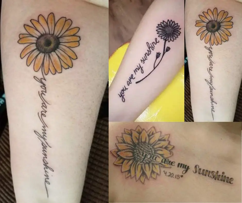 50+ Amazing Sunflower Tattoo Ideas For Men and Women - Tattoo Twist