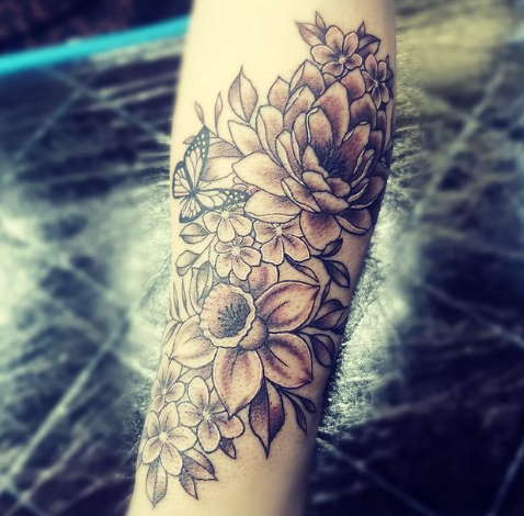 Buy Small Water Lily Tattoo for Minimalist on Hand  Wrist  Ankle Online  in India  Etsy