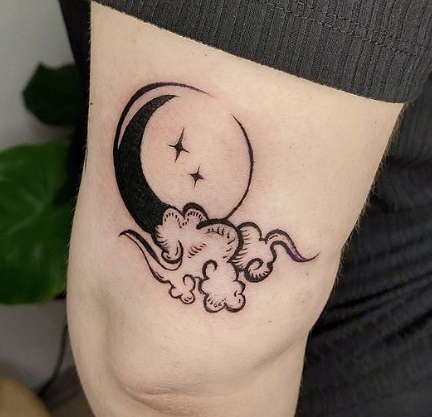 black sun tattoo