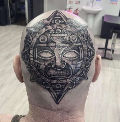 sun god tattoo