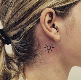 tiny sun tattoo1