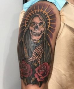 Santa Muerte tattoo