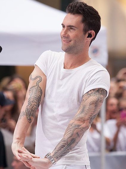 Adam Levine’s Dove Tattoo