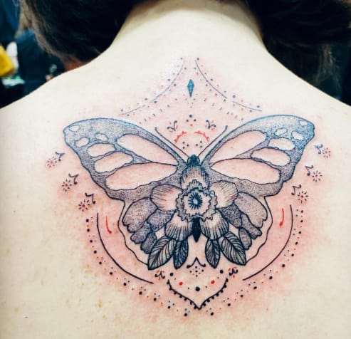 Butterfly Henna Tattoo