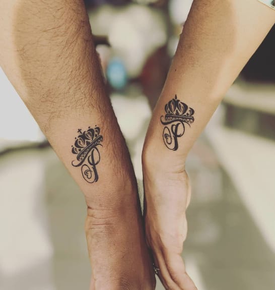 Couple Exclusive King-Queen Tattoo 1