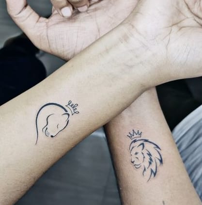 Best Couple Tattoo Designs Ever | Aliens Tattoo