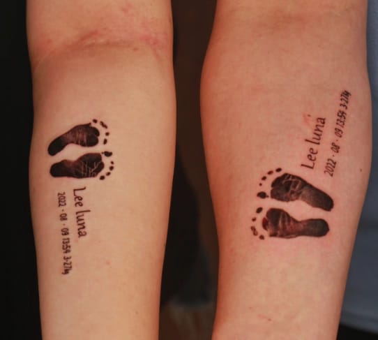 Couple Miscarriage Tattoo