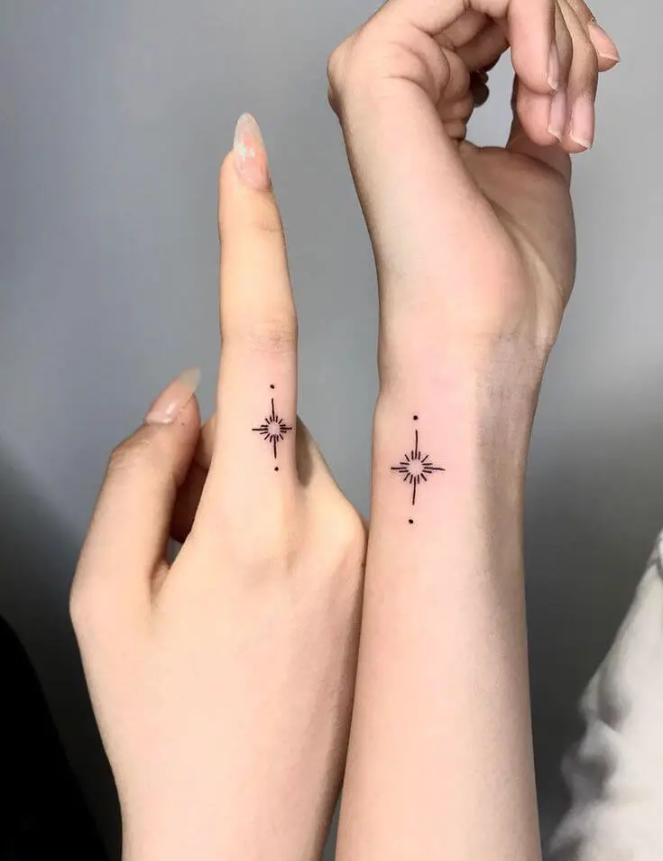 Couple sparkle Tattoo (1)