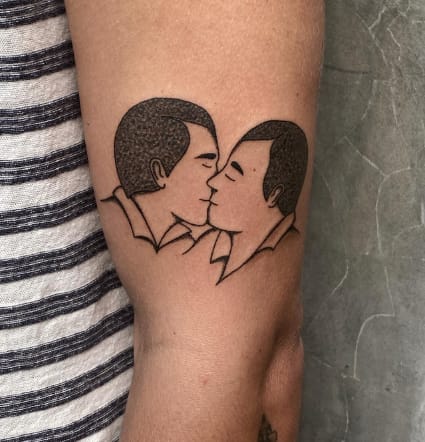 Lesbian Couple Tattoo