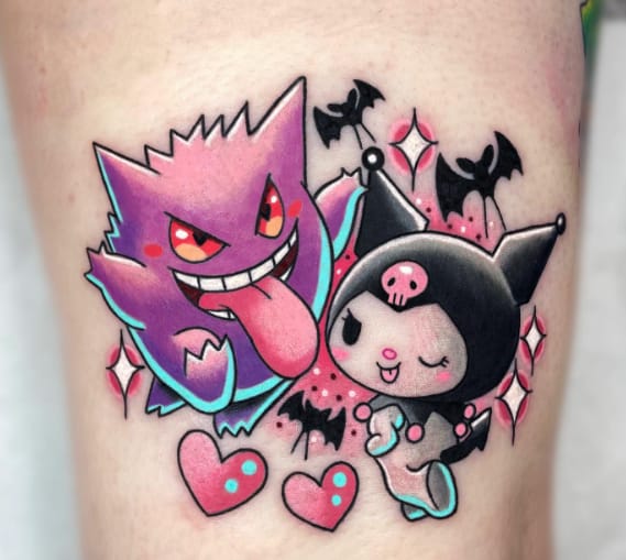 Pokemon Couple Tattoo