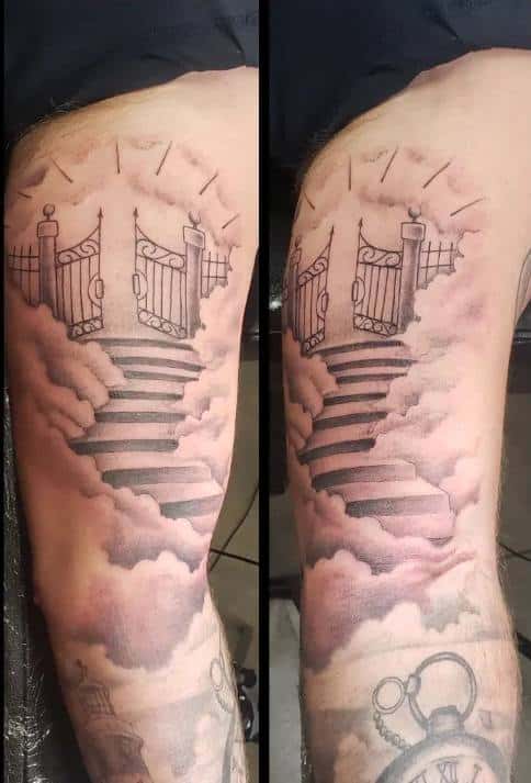 Stairway to Heaven Tattoo for Arm 3
