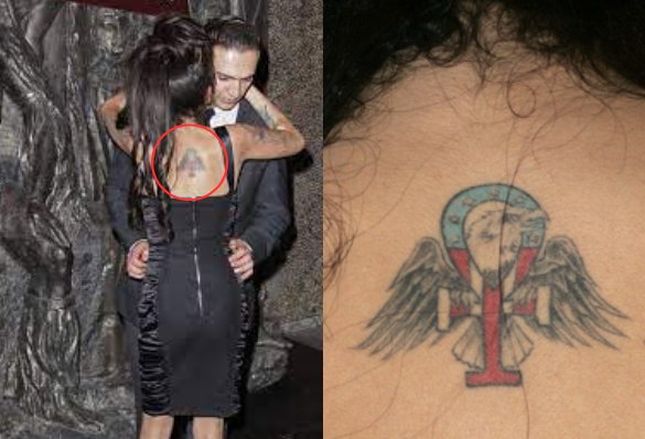 Amy Winehouse American Eagle Tattoo