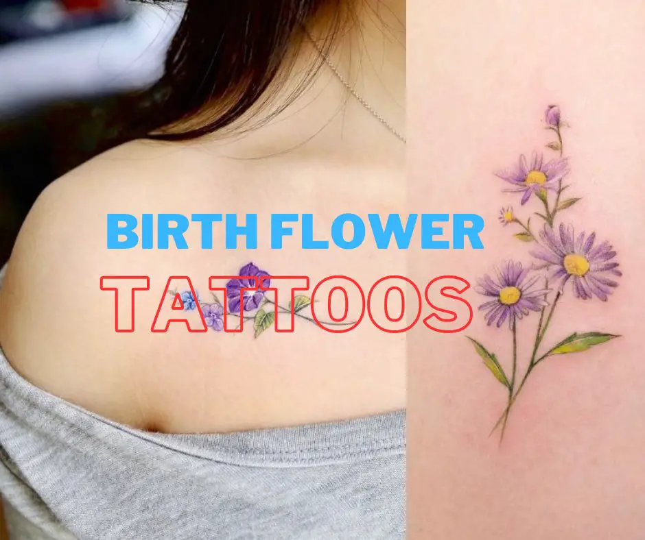 Birth Flower Tattoo