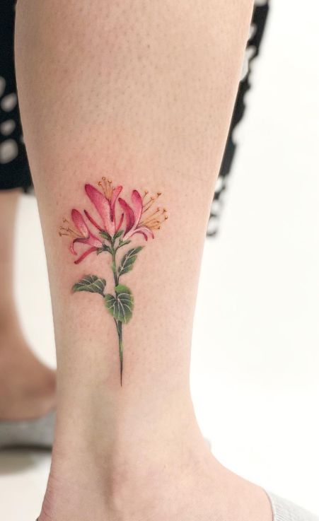June Birth Flower Tattoo 1