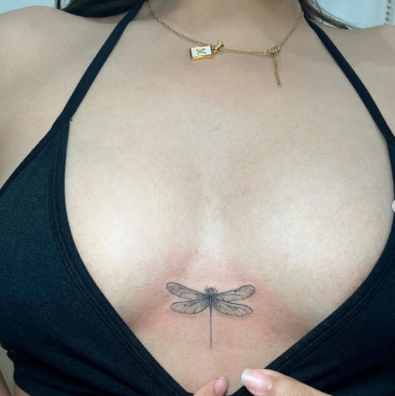 Small Dragonfly Tattoo