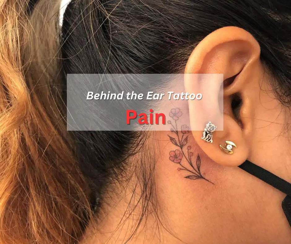 Behind the Ear Tattoo Pain